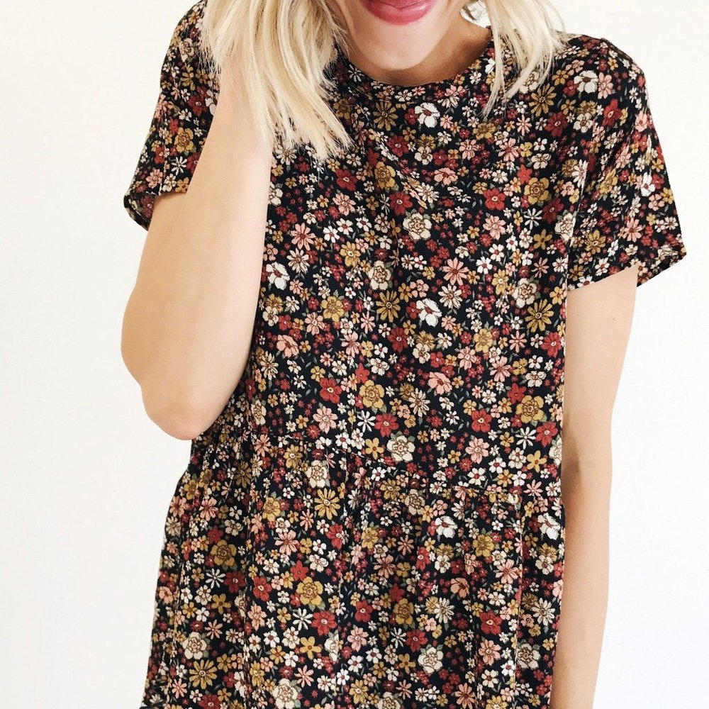 *SALE* Roolee Floral Peplum Blouse